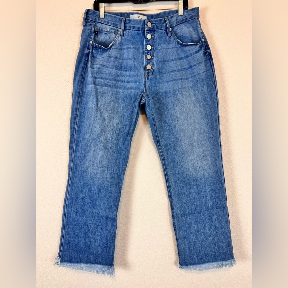 KanCan Taurus High-Rise Straight Leg Jeans Size 31/15